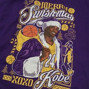 Lakers Nba Kobe Bryant Merry Swishmas 